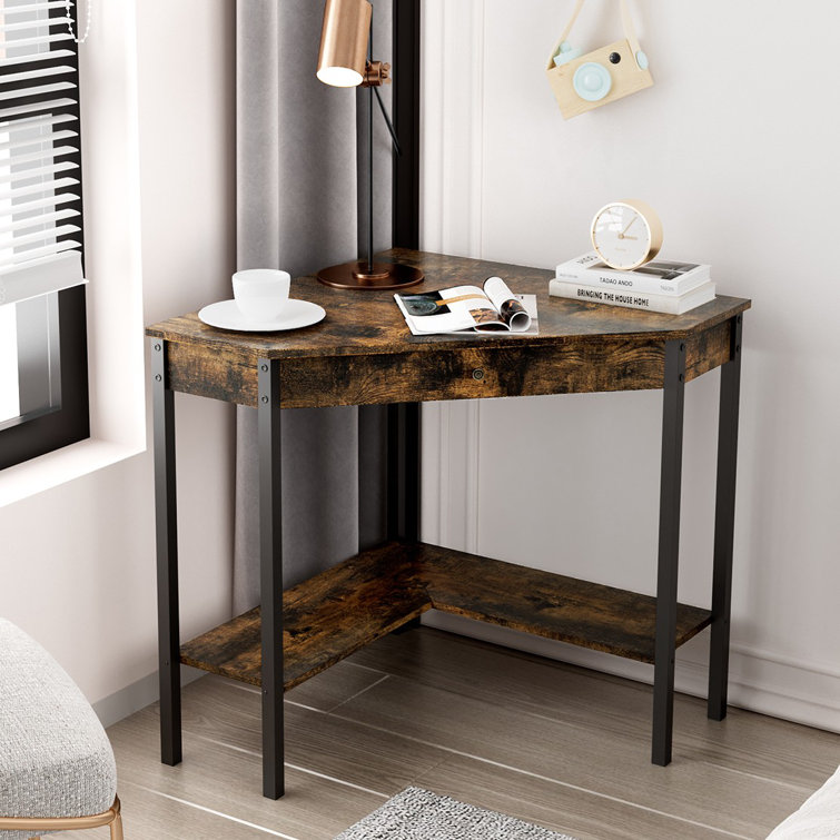 Wayfair rustic deals desk